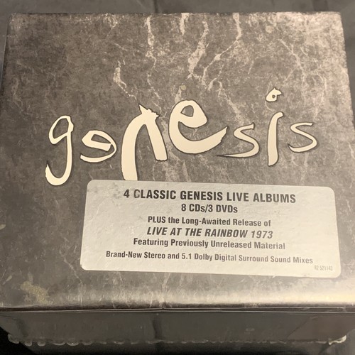 Genesis live 1973 2007 - 8, cds