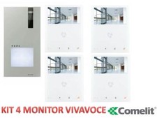 KIT VIDEOCITOFONO 4 FAMIGLIE 2