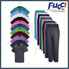 DIVISA SANITARIA OSPEDALIERA INFERMIERE OSS MEDICO SCOLLO A V UNISEX UOMO DONNA