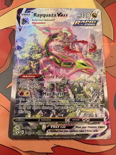 Pokemon rayquaza vmax - rayquaza,