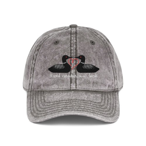 Stupido cappello canadese lupo