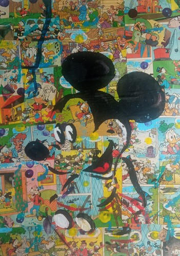 Micky mouse topolino dipinto - mouse,