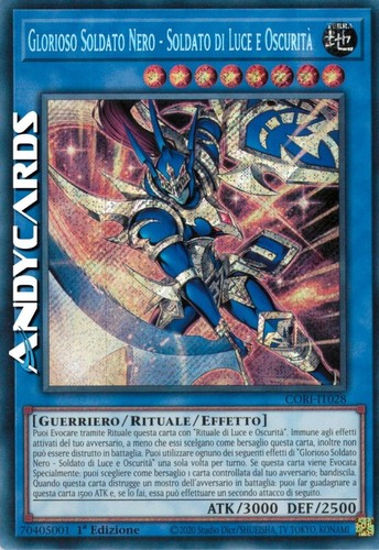 Glorioso soldato nero - nero,
