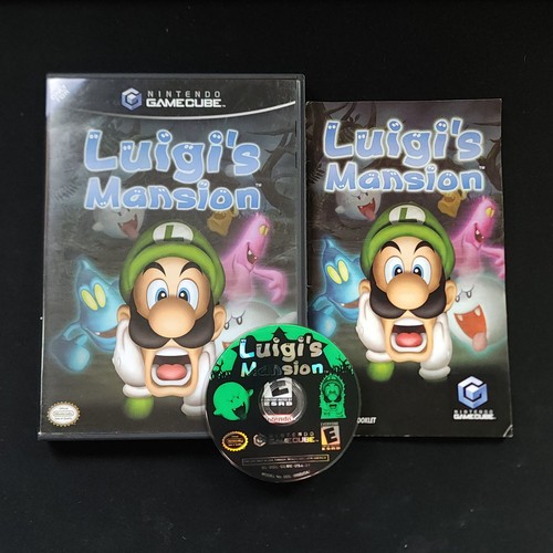 Luigi mansion gamecube cib - luigi's,