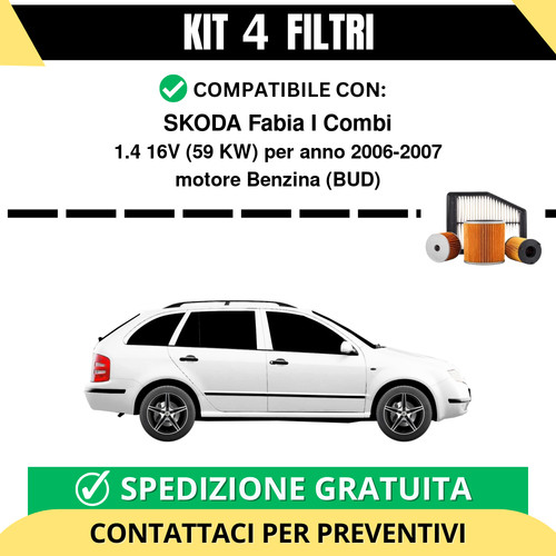 Kit filtri tagliando - tagliando, per