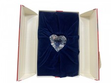 Statua Swarovski cuore trasparente 4,5 cm. - Confezione originale - Ottime co...