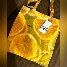 Borsa shopper tessuto zara - shopper, in