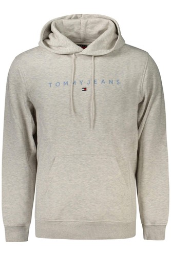 Felpa tommy hilfiger grigio - tommy,