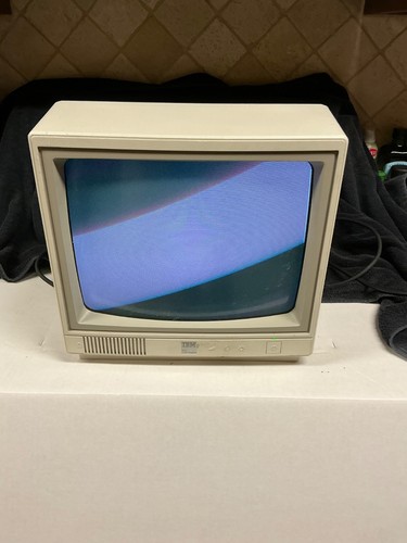 Monitor display vintage ibm - vintage,