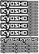 Adesivi Kyosho Decals Sticker Bianco Nero MP9 TKI4 MP10