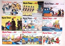 COLLANA YELLOW KID - ED. COMIC ART  1974 - WASH TUBBS & CPT. EASY  COMPLETA