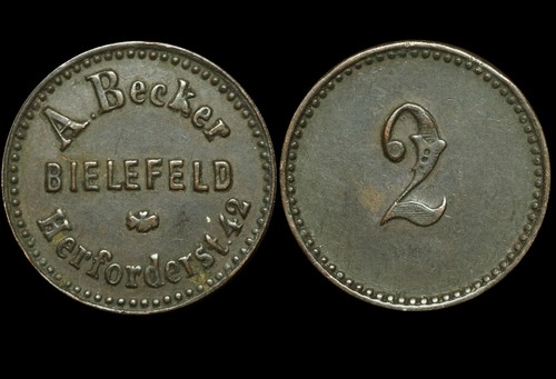 Marca pfennig becker - a.,