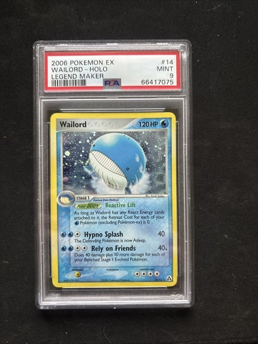 Psa wailord ex legend - 14/92,