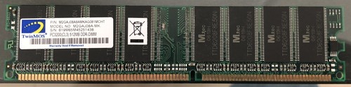 512mb twinmos ddr1 - 512mb,