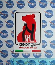 ADESIVO STICKER VINTAGE AUTOCOLLANT NIK GEORGE MAGLIONI DA SCI ANNI '80 