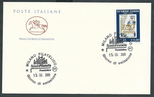 2009 italia fdc cavallino - 2009,