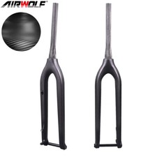 AIRWOLF Carbonio 29er Forcella MTB Tubo Conico Freno a Disco Forcelle Rigide 100*15mm