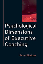 Psychological Dimensions To Executive Coaching (... by Bluckert, Peter Paperback