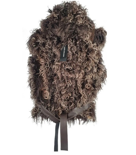 Gilet agnello mongolo sophia - mongolo,