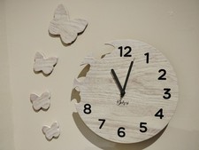 Orologio Da Parete Farfalle In