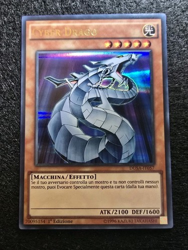 Yugioh cyber drago ultra rara - drago,