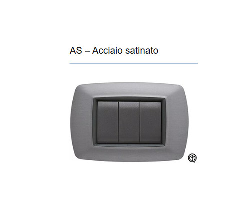 Placca posti abs color - placca,