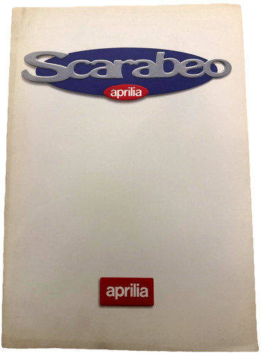 Brochure depliant aprilia - depliant,