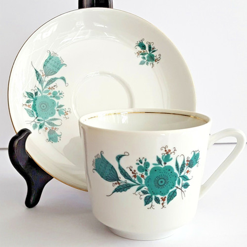 Tazza tè piattino kahla - tazza, da