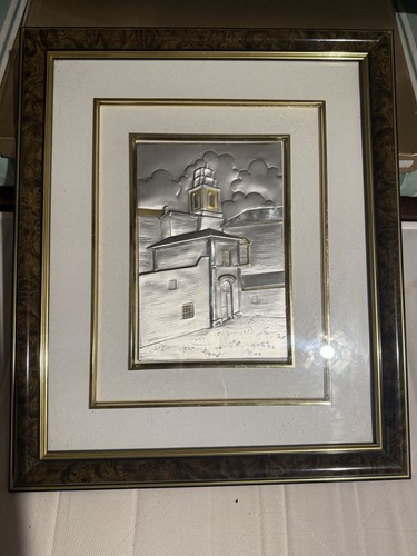 Quadro bassorilievo argento - quadro, in