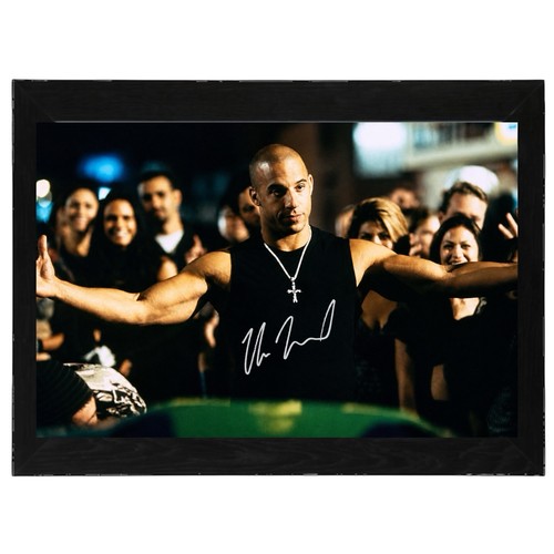 Vin diesel signed - signed, autograph