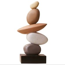 Scultura Zen in legno –