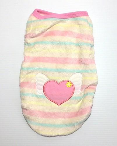 Camicia cane microplush - , cuore