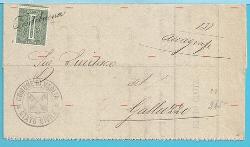 Storia postale collettoria - storia,