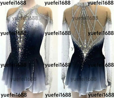 Abito pattinaggio figure ghiaccio nuovo, vestito pattinaggio figurativo per competizione G7467