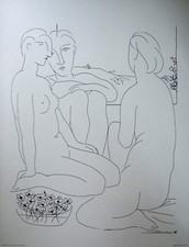Picasso Trois Femmes nues pres