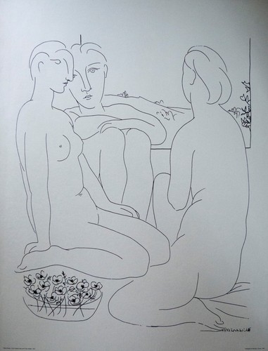 Picasso trois femmes nues - femmes, pres