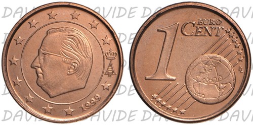 Belgio centesimo di - di, euro