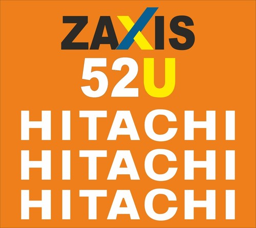 Adesivi escavatore hitachi - escavatore,