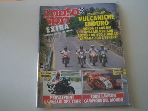 Motosprint 1986 honda xl - 33-34/1986,