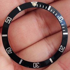 Inserto Rolex nero per