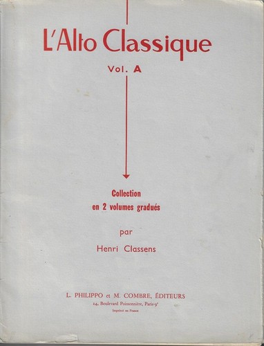 Alto classique vol - l'alto,