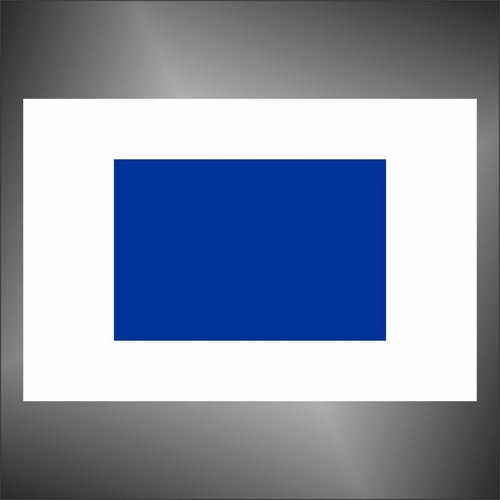 Adesivo bandiera flag nautica - bandiera,