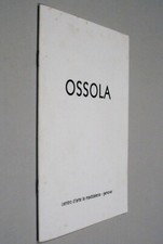 GIANCARLO OSSOLA 1991 Centro Arte Maddalena Genova Sala Arte Contemporanea