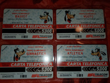 Schede Telefoniche 4 pz SERIE