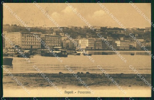 Napoli città veduta generale - città,