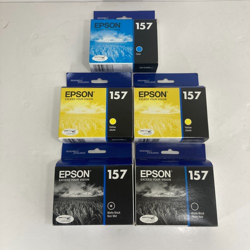 Lot genuine epson 157 - genuine, ink