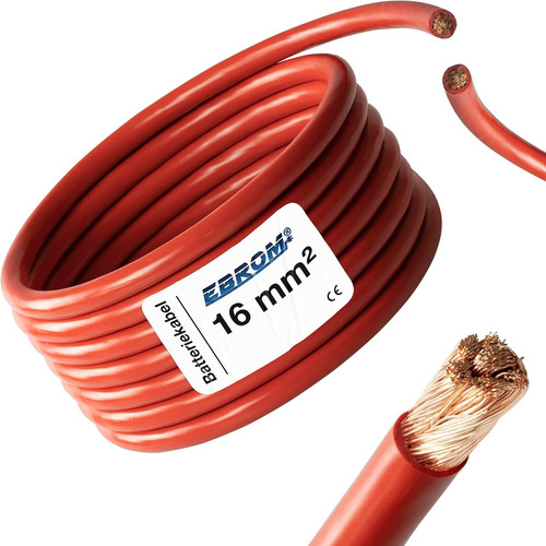 Cavo batteria rosso - batteria,