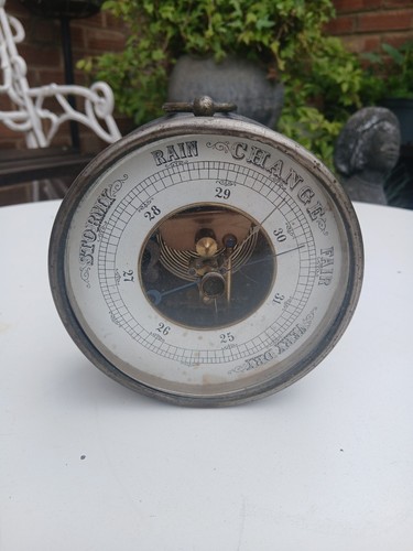 Antique tabletop brass ship - brass,