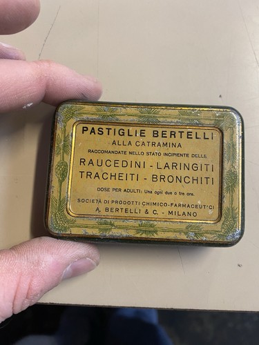 Scatola latta farmacia - di,