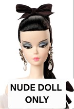 SOLO BAMBOLA NUDA NUOVA-Barbie Fashion Model Silkstone Doll #4 2025 PREVENDITA JBH66